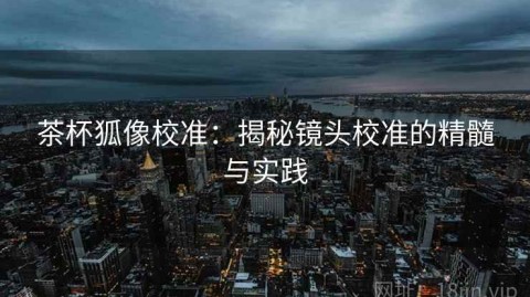 茶杯狐像校准：揭秘镜头校准的精髓与实践