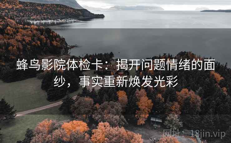 蜂鸟影院体检卡：揭开问题情绪的面纱，事实重新焕发光彩