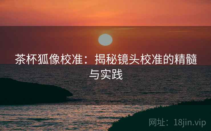 茶杯狐像校准：揭秘镜头校准的精髓与实践